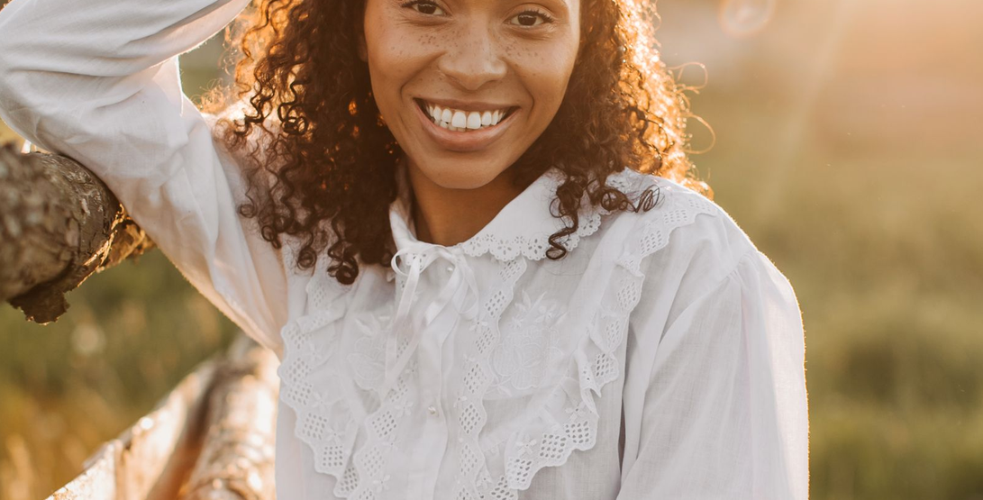 Golden hour portrait taken on iPhone